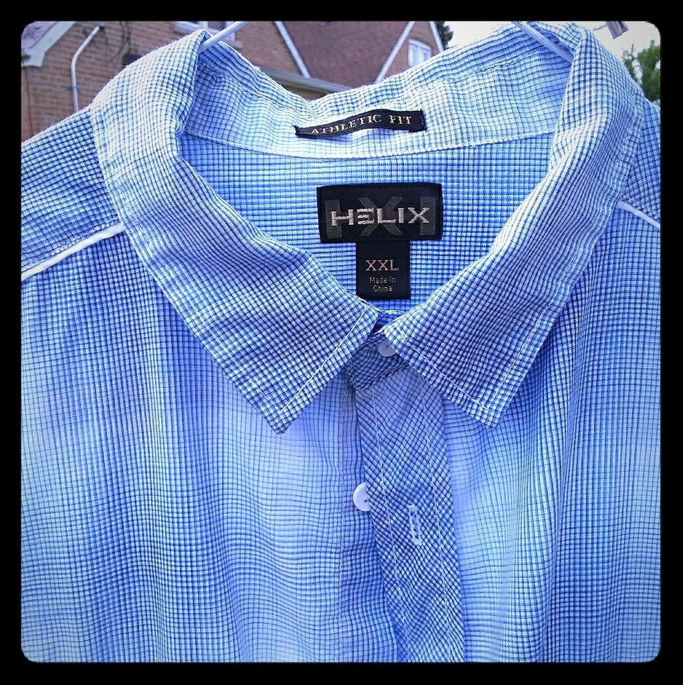 Men's Helix Long Sleeve Shirt. Size XXL - Picture 2 of 3